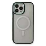 Apple İphone 14 Pro Kılıf Room Magneticsafe Silikon - Köknar Yeşili - Image 2