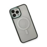 Apple İphone 14 Pro Kılıf Room Magneticsafe Silikon - Köknar Yeşili - Image 3