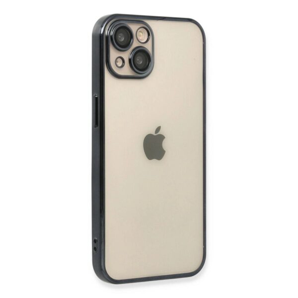 Apple İphone 14 Kılıf Razer Lensli Silikon - Siyah - Image 2