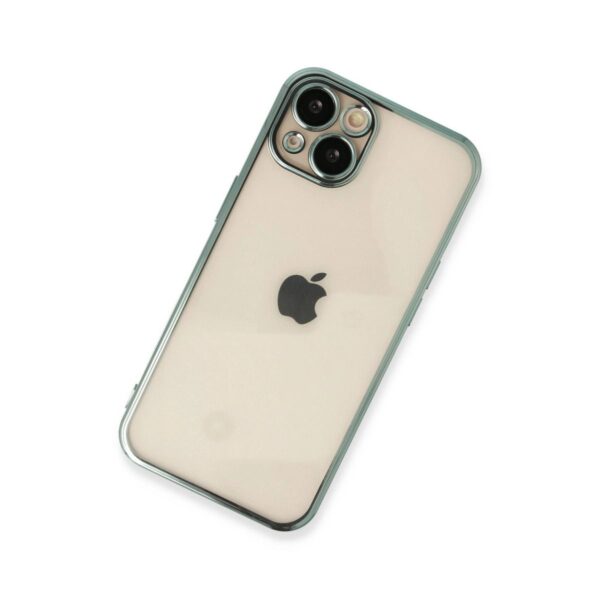 Apple İphone 14 Kılıf Razer Lensli Silikon - Yeşil - Image 2