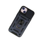 Apple İphone 14 Kılıf Pars Lens Yüzüklü Silikon - Lacivert - Image 3