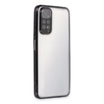 Xiaomi Redmi Note 11 Kılıf Razer Lensli Silikon - Siyah - Image 2