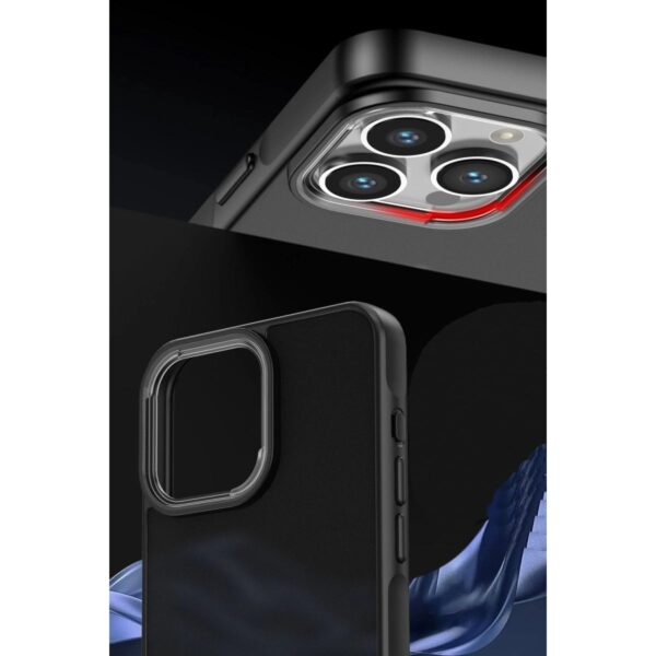 Apple İphone 14 Pro Kılıf Elegant Kapak - Lacivert - Image 4