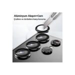 Samsung Galaxy Z Flip 5 Valdez Metal Kamera Lens - Derin Mor - Image 3