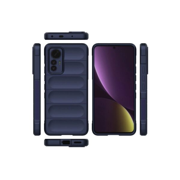 Xiaomi Mi 12 Lite Kılıf Optimum Silikon - Lacivert - Image 3