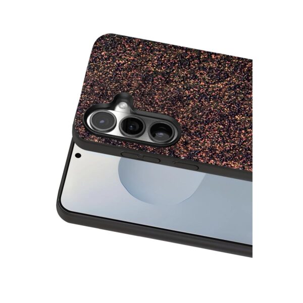 Onegif Samsung Galaxy S25 Bright Simli Kapak - Derin Mor - Image 2