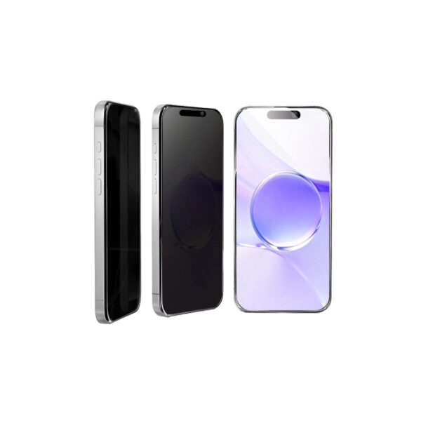 Apple İphone 13 Pro Max Bilvis 5in1 5d Magic Hayalet Cam Ekran Koruyucu - Siyah - Image 3