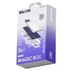 Apple İphone 17 Air Bilvis 5in1 5d Magic Hayalet Cam Ekran Koruyucu - Siyah