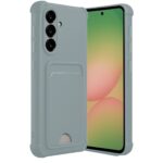 Samsung Galaxy A56 Kılıf Kelvin Kartvizitli Silikon - Açık Yeşil