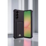Samsung Galaxy A56 Kılıf Kelvin Kartvizitli Silikon - Derin Mor - Image 2
