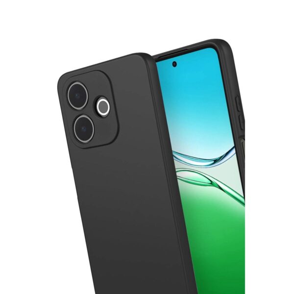 Oppo A5 Pro 4g First Silikon - Siyah - Image 2