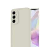 Samsung Galaxy A16 5g Kılıf Viera Silikon - Krem - Image 3