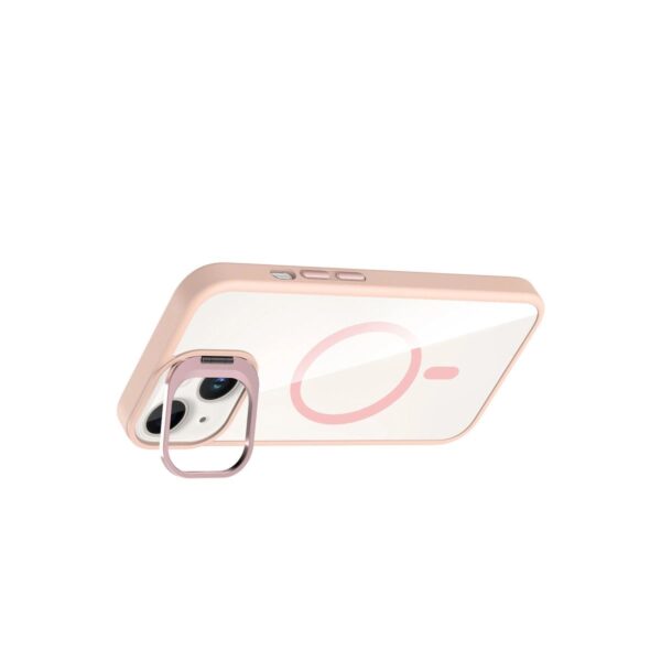 Joko Apple İphone 14 Remim Lensli Magsafe Standlı Kapak - Pembe - Image 3