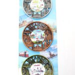 İstanbul Temalı Metal Magnet 3'lü Set Alk2891