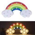Led Işıklı Gökkuşağı Gece Lambası