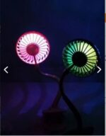 Portatif Işıklı Mini Klipsli Fan - Image 2