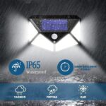 100 Led Dış Mekan Solar Aydınlatma Fotoselli Solar Lamba Hareket Sensörlü - Image 3