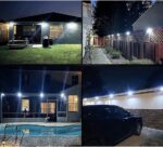 100 Led Dış Mekan Solar Aydınlatma Fotoselli Solar Lamba Hareket Sensörlü - Image 5