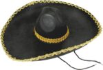 Sombrero Meksika Şapkası Mariachi Altın Şeritli Yetişkin Boy - Image 2