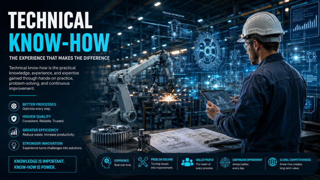 Technical Know-How: The Invisible Asset Behind Industrial Success