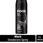 Axe Erkek Deodorant & Bodyspray Black 48 Saat Etkileyici Koku Vücut Spreyi 150 ml