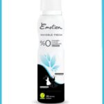 Emotion Invisible Fresh Black & White Kadın Deodorant 150ml Vegan, Leke Bırakmaz