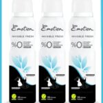 3 Adet Emotion Invisible Fresh Black & White Kadın Deodorant 150ml Vegan, Leke Bırakmaz